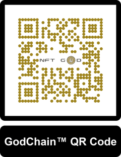 NFT Programmable Godchain™ Technology QR Key Code