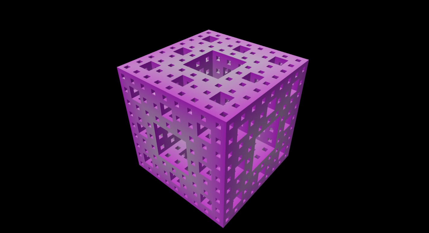 NFT Virtual Sponge Fractal (VR Ready)