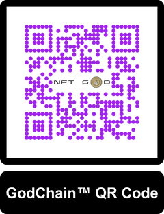 NFT Programmable Godchain™ Technology QR Key Code